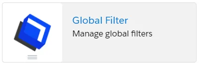The Global Filter (coarse filter) setting